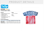 Jefferson Speedway Flag Tie Dye T-Shirt