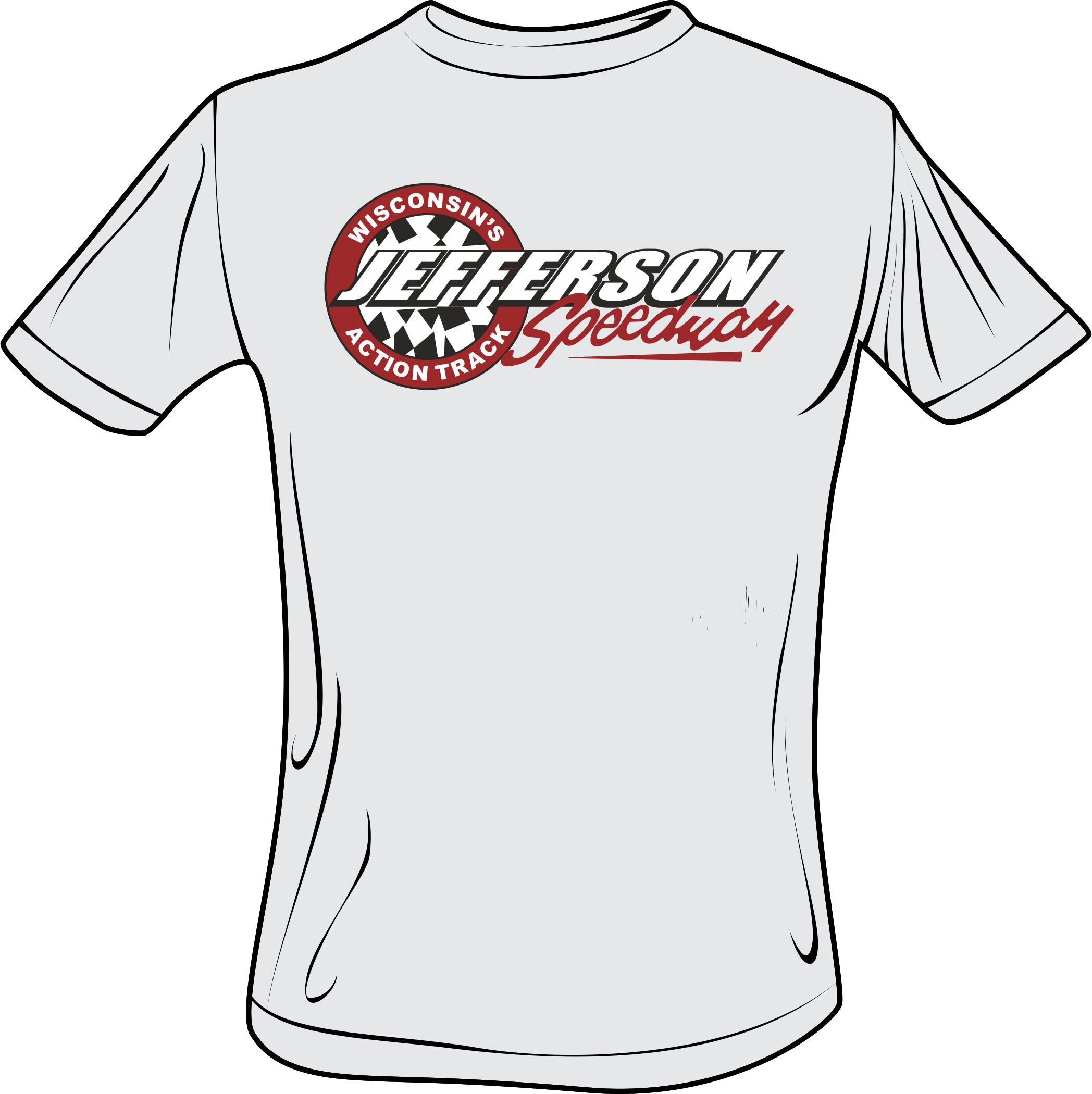 Jefferson Speedway Action Track T-Shirt