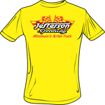 Jefferson Speedway Crossed Flags T-Shirt