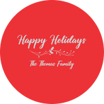 Christmas Pie Pans - Personalized