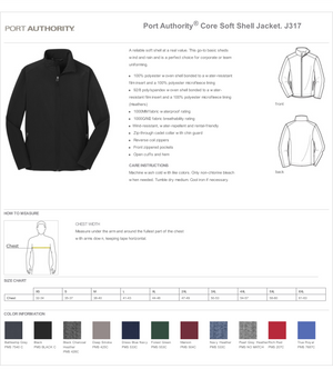 Jake Schraufnagel Soft Shell Jacket