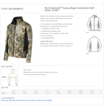 BDB Camou Soft Shell Jacket