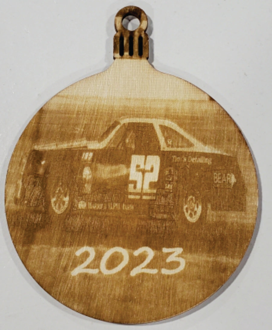 2023 Wooden Photo Ornament