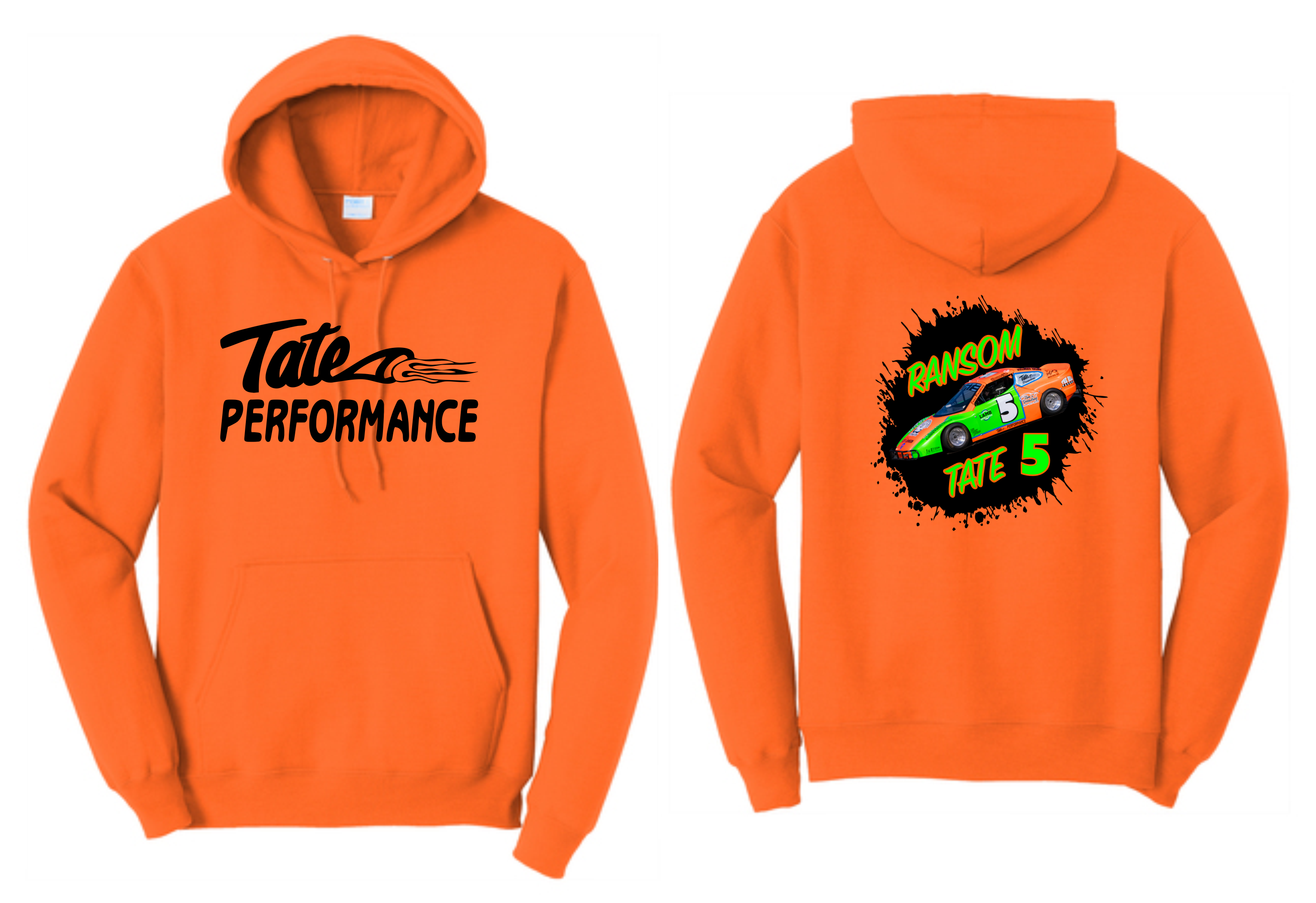Ransom Tate Safety Orange Hoody