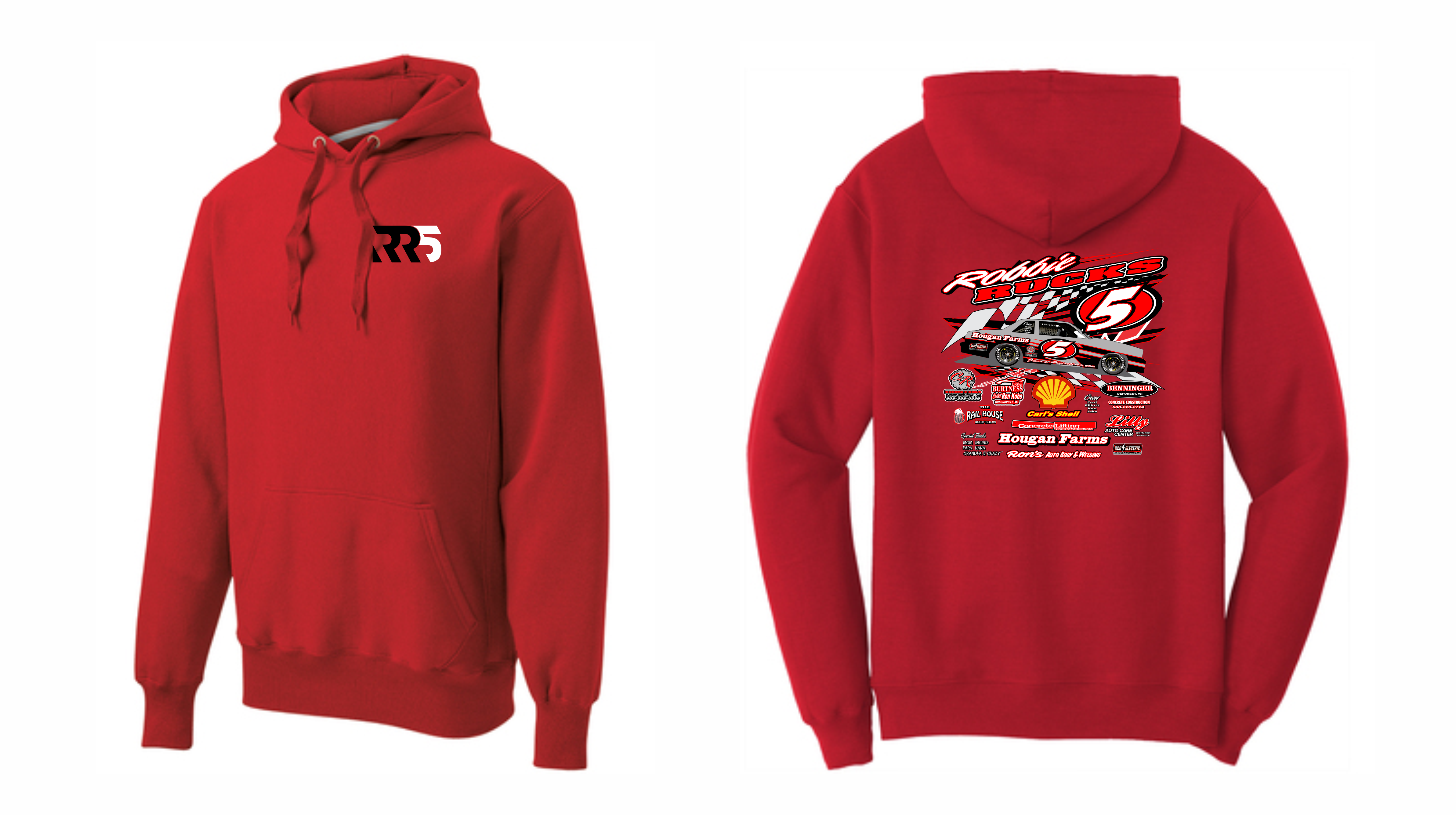 Robbie Rucks Heavy Weight Hoody