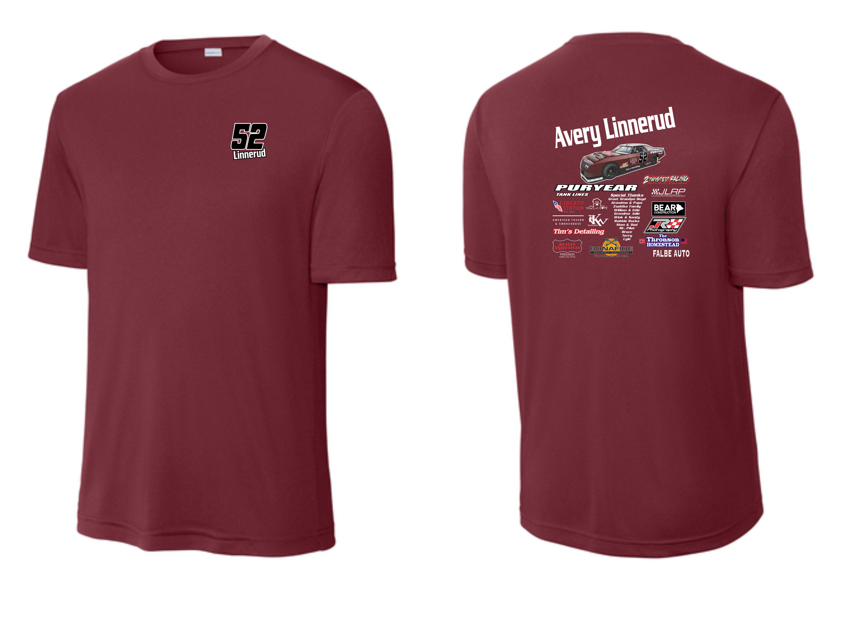 Avery Linnerud Performance T-Shirts (Youth)