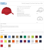 City of Watertown Twill Cap