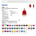 Dodgeland Gildan Adult Heavy Blend™ 50/50 Fleece Crew