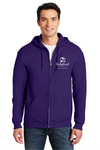 Dodgeland Gildan Adult Heavy Blend™ 8 oz., 50/50 Full-Zip Hooded Sweatshirt