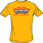 Jefferson Speedway Crossed Flags T-Shirt
