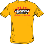 Jefferson Speedway Crossed Flags T-Shirt