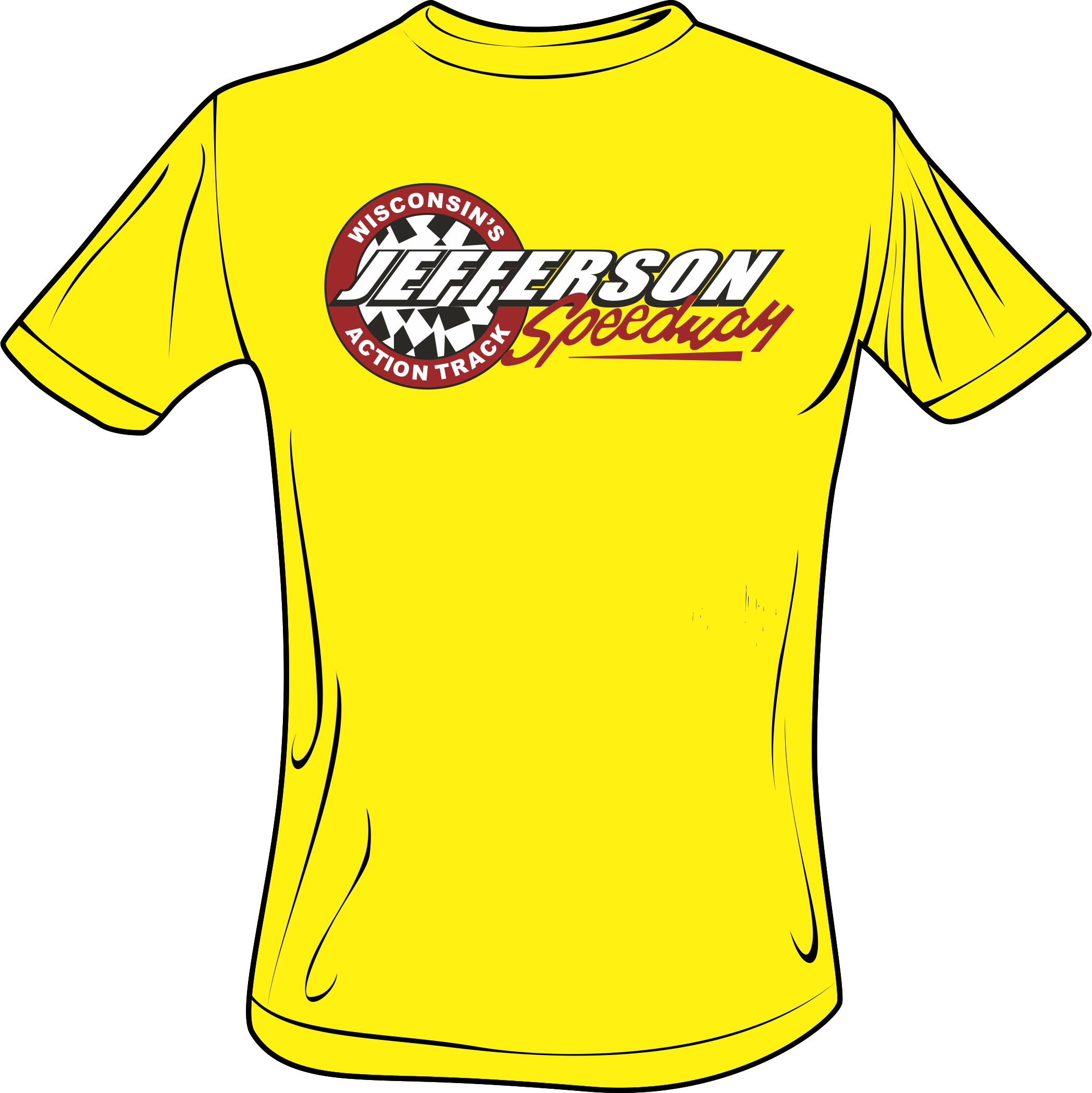 Jefferson Speedway Action Track T-Shirt