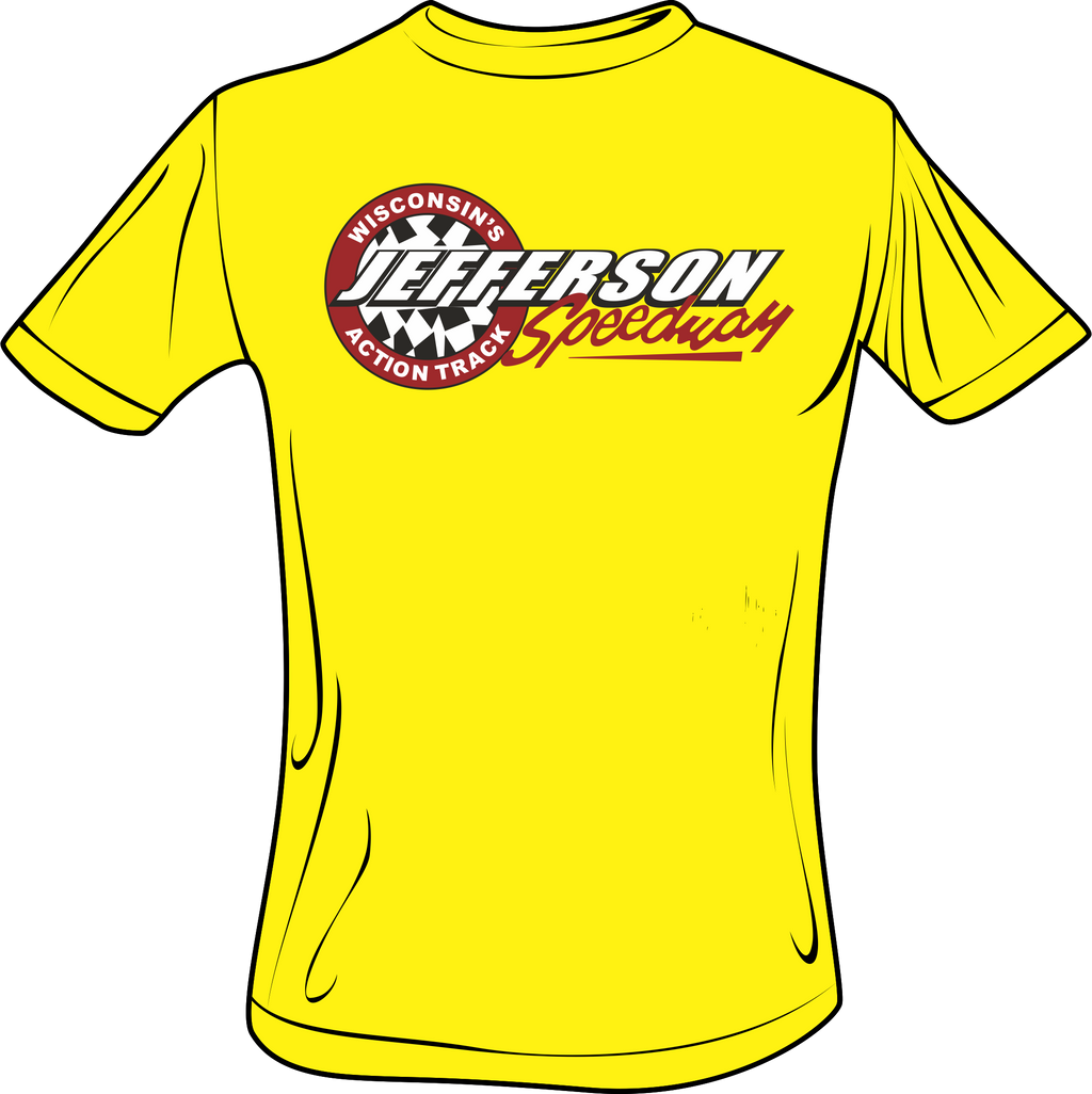 Jefferson Speedway Action Track T-Shirt