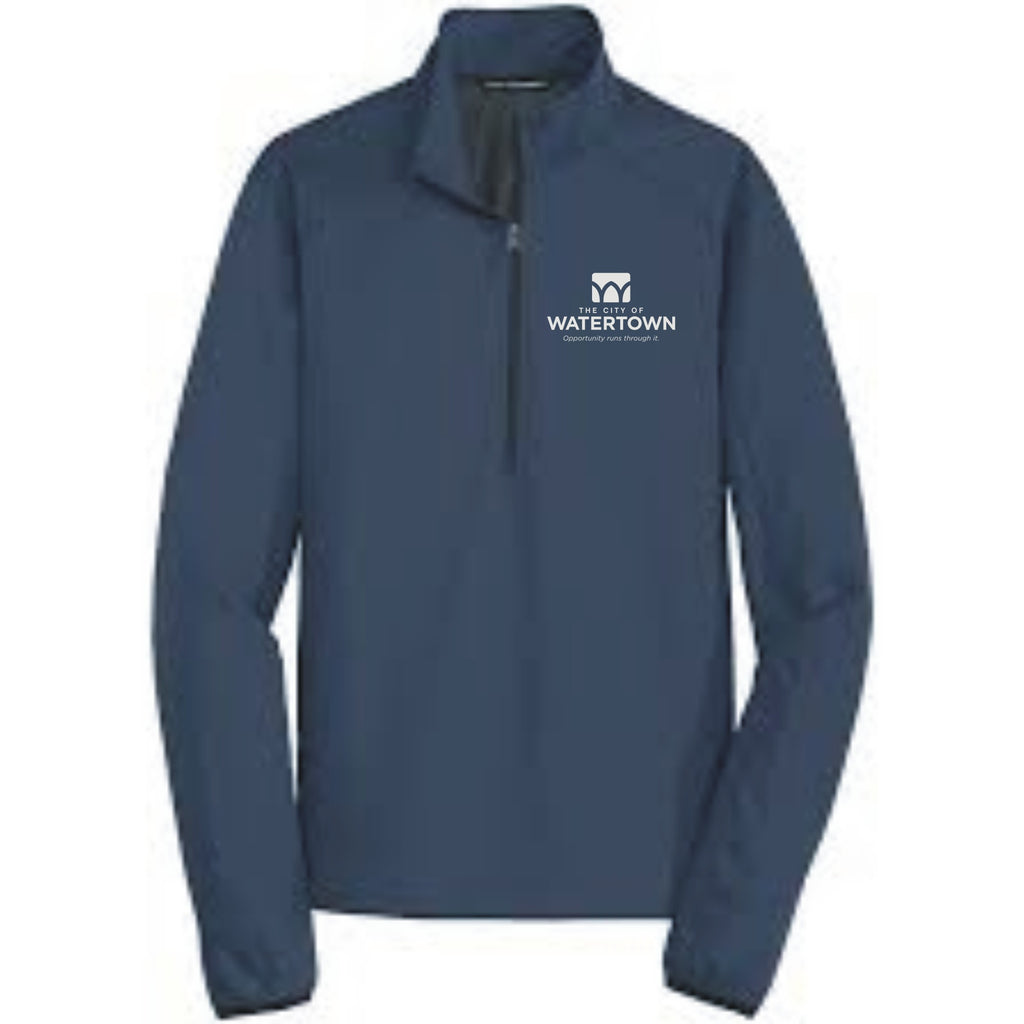 City of Watertown 1/2-Zip Soft Shell Jacket