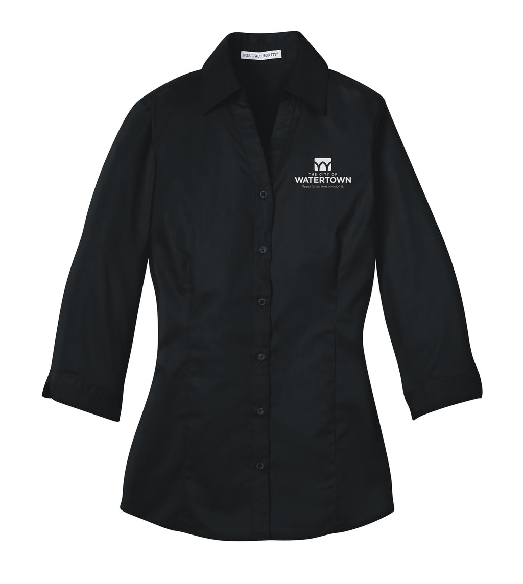 City of Watertown Ladies 3/4-Sleeve Blouse