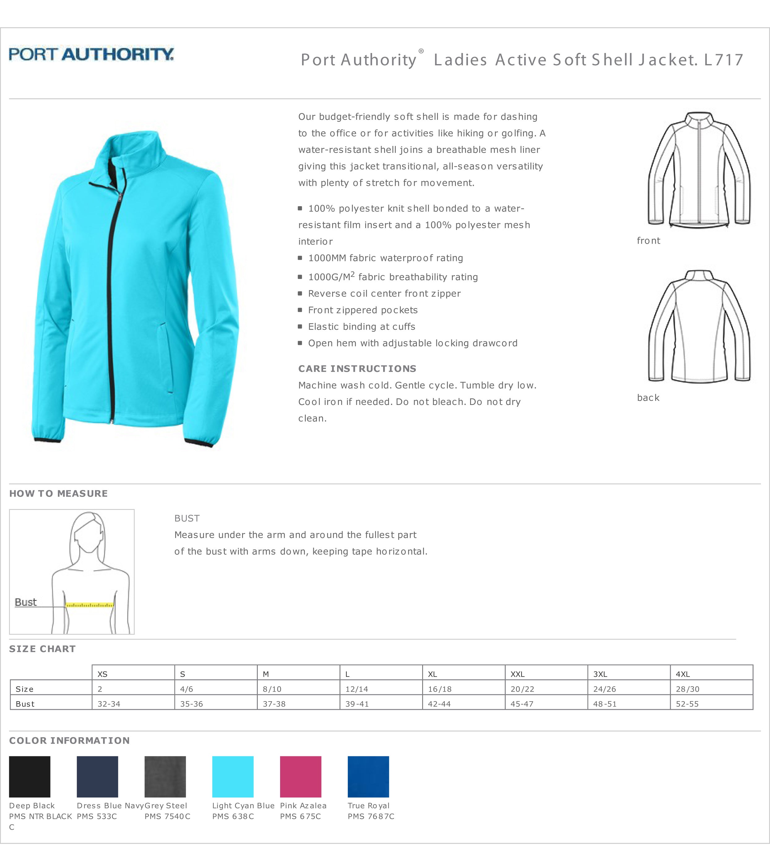 City of Watertown Ladies Active Soft Shell Jacket