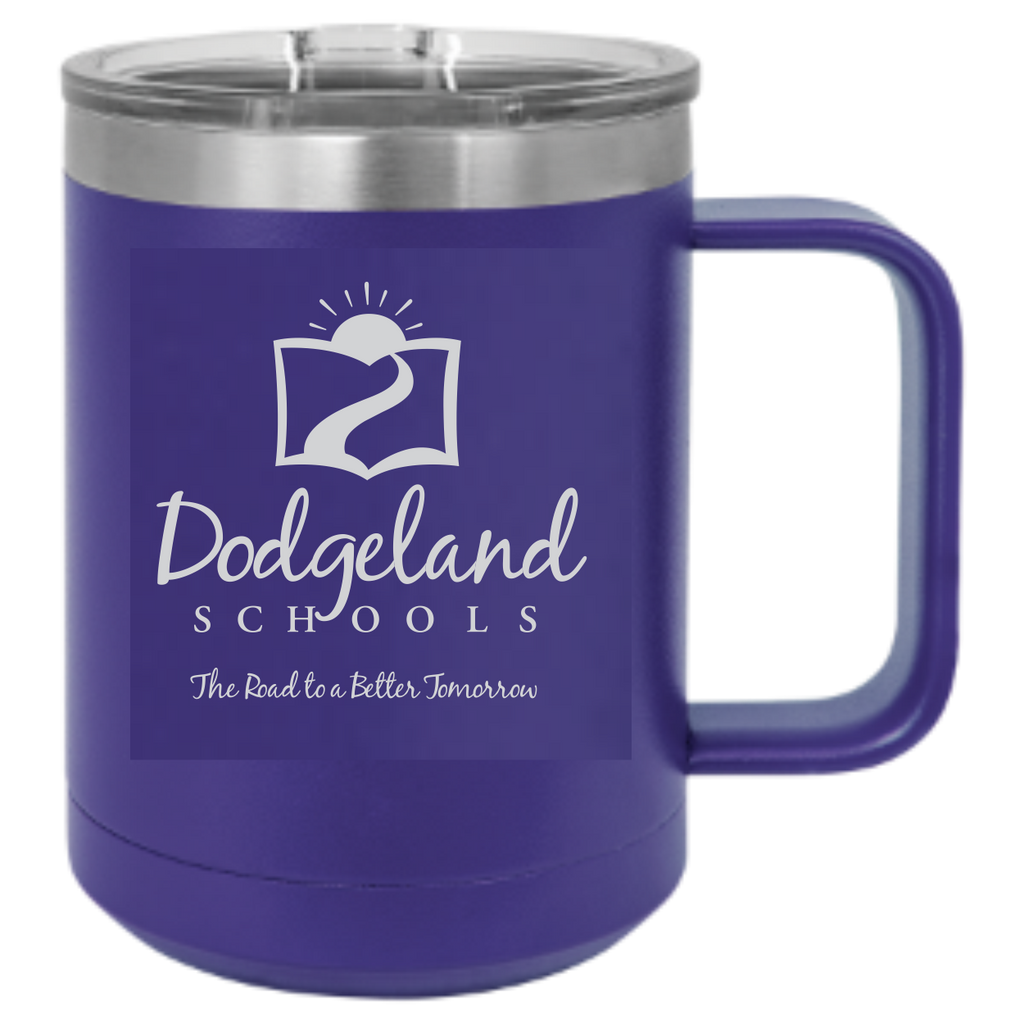 Dodgeland Polar Camel 15 oz. Vacuum Insulated Mug with Slider Lid