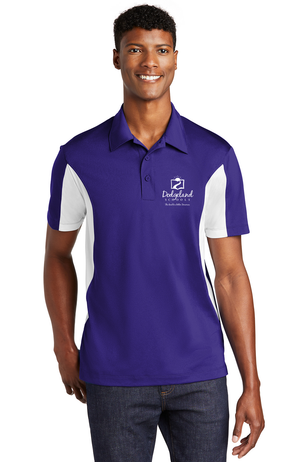 Dodgeland Sport-Tek® Side Blocked Micropique Sport-Wick® Polo