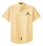 City of Watertown Mens TALL Short Sleeve Easy Care Shirt