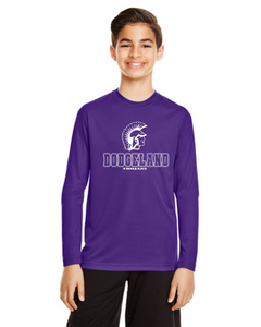 Dodgeland Youth Team 365 Zone Performance Long-Sleeve T-Shirt