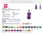 Dodgeland Youth Team 365 Zone Performance T-Shirt